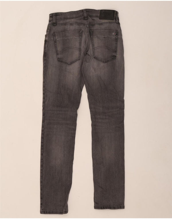 Женские узкие джинсы Tommy Hilfiger Scanton W32 L34 Серые хлопковые