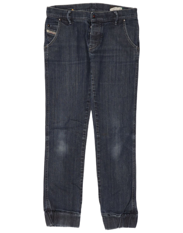 Женские узкие джинсы Diesel Joyze W27 L28, синий хлопок