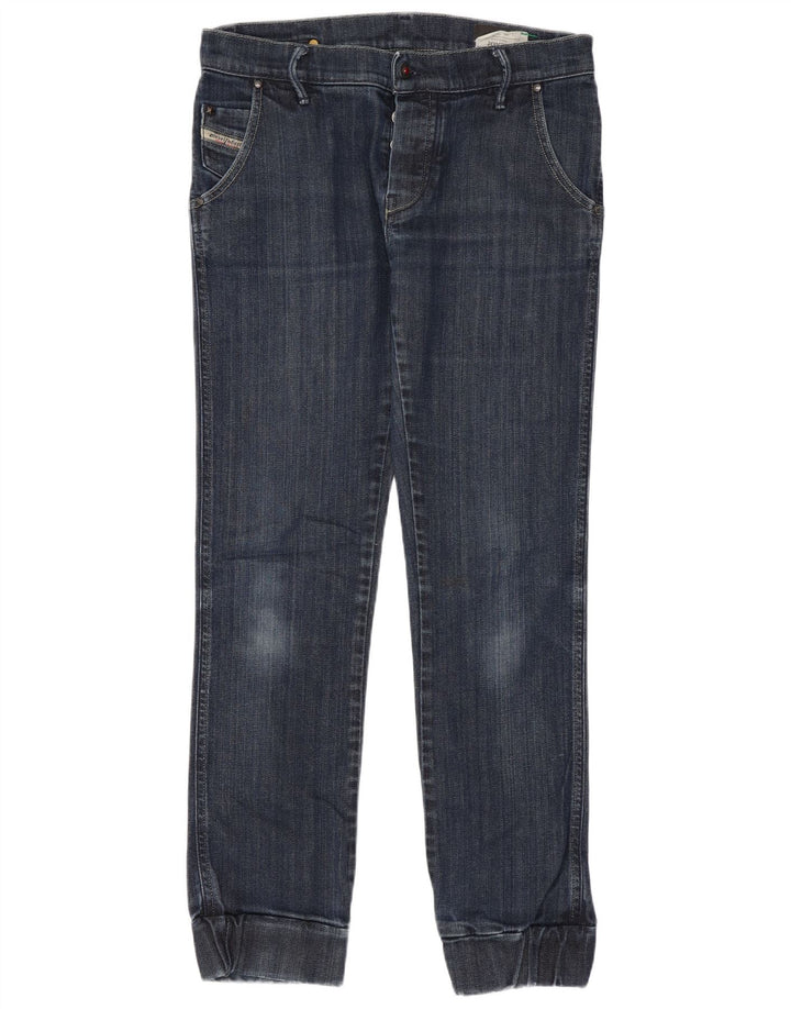 Женские узкие джинсы Diesel Joyze W27 L28, синий хлопок