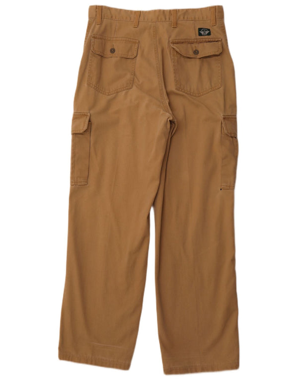 DOCKERS Мужские прямые брюки карго W32 L30 Бежевые