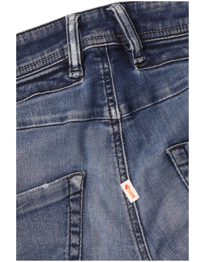 Женские зауженные джинсы Diesel Regular Slim Fit W32 L30, синий хлопок