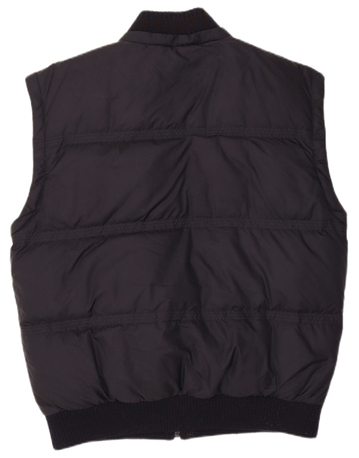 Мужской утепленный жилет Lacoste IT 58 3XL темно-синий из полиэстера