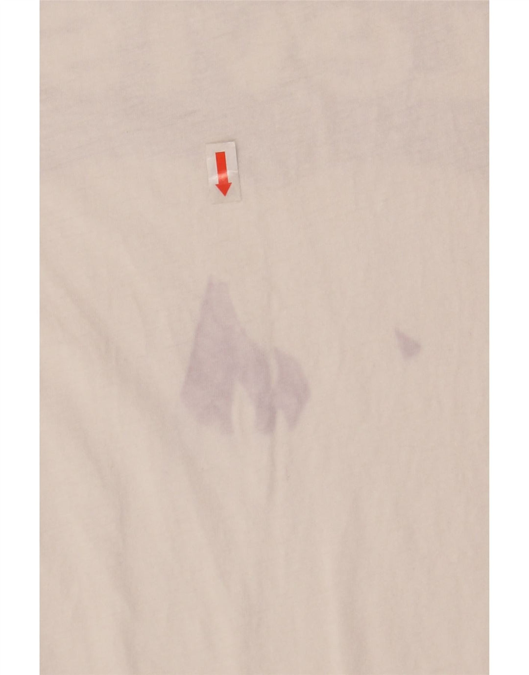 LEVI'S Womens Graphic T-Shirt Top UK 12 Medium White Cotton Vintage Levi's and Second-Hand Levi's from Messina Hembry 