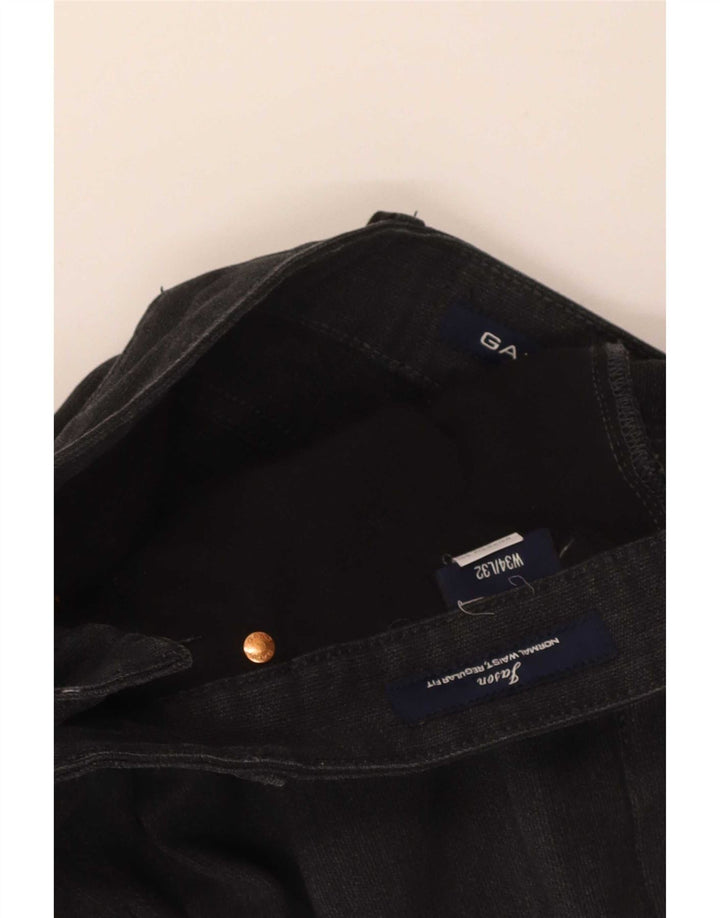 Женские прямые джинсы Gap Jason Regular Fit W34 L32, серые, хлопковые