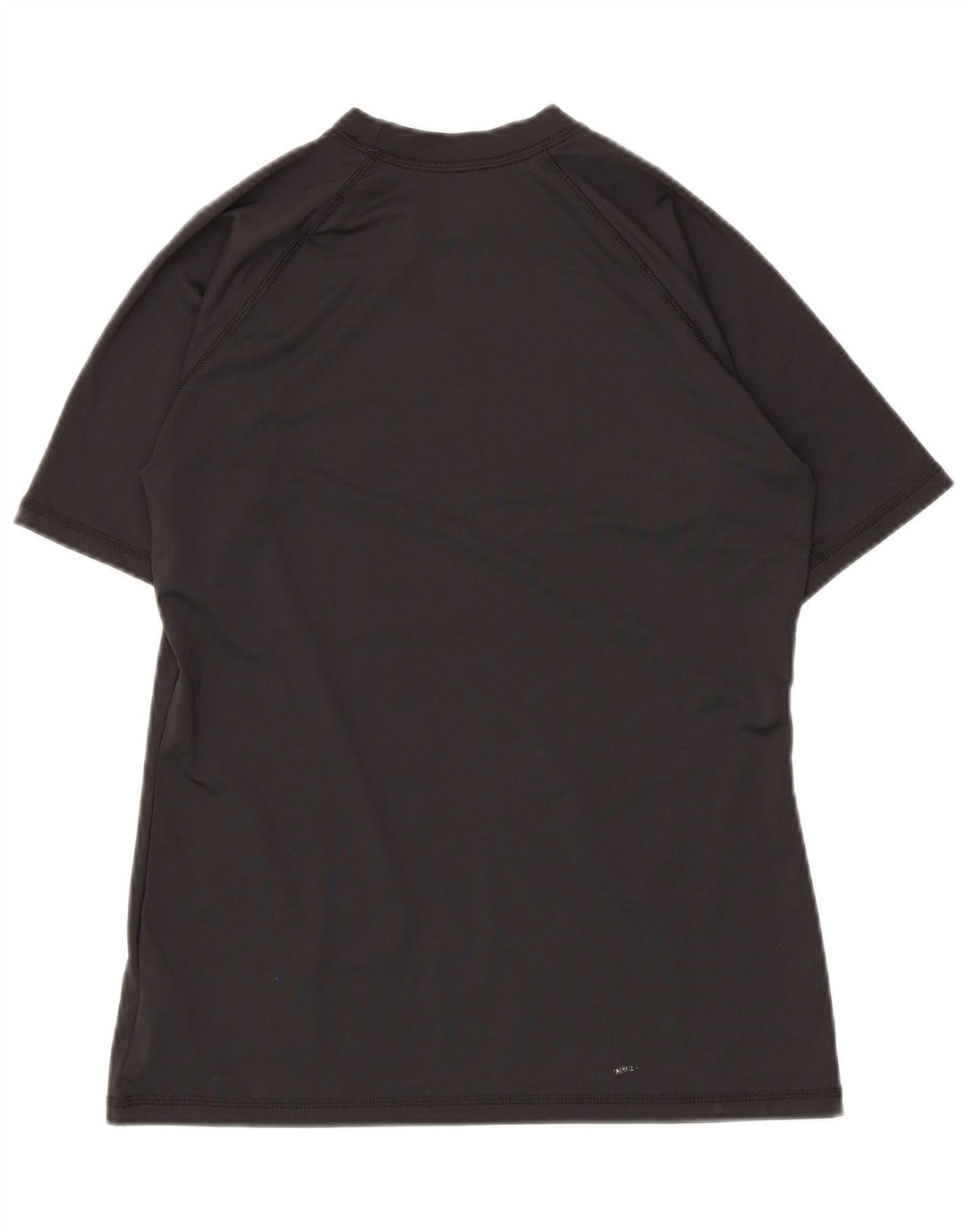 Женская футболка с рисунком Nike Dri Fit Top UK 12, средний черный полиэстер