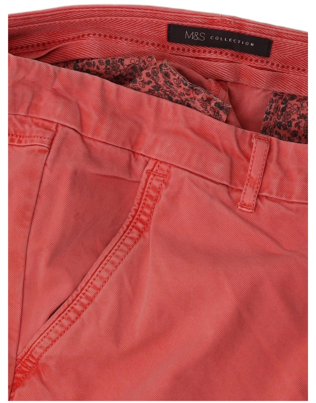 Женские брюки-чиносы Marks & Spencer W36 L29 красные
