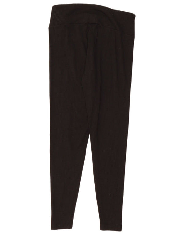 Женские леггинсы Puma UK 14, большие черные хлопковые