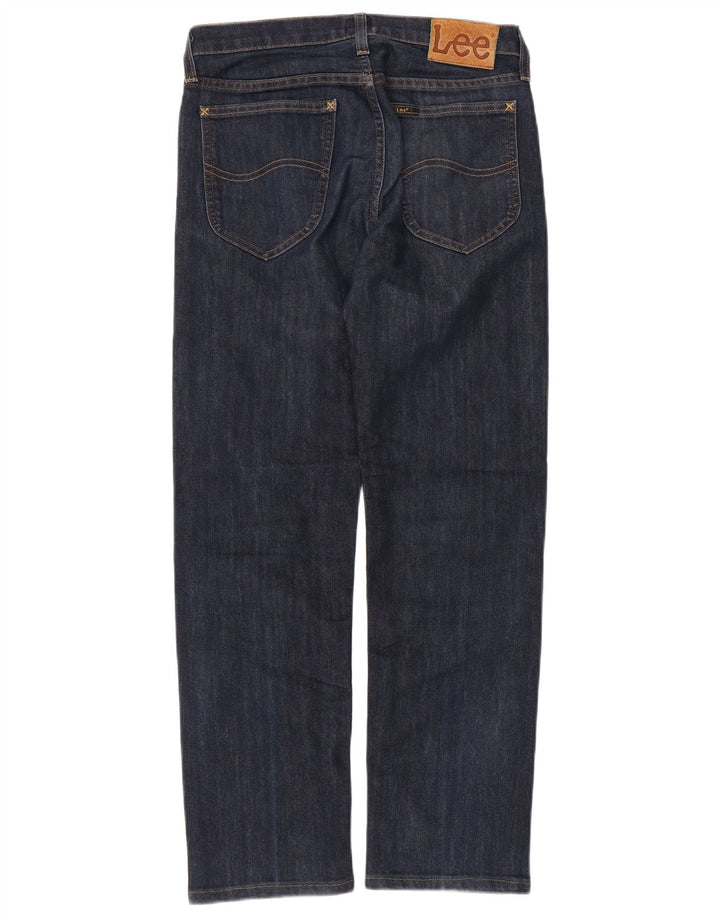 Джинсы Lee женские прямые W30 L28 темно-синие