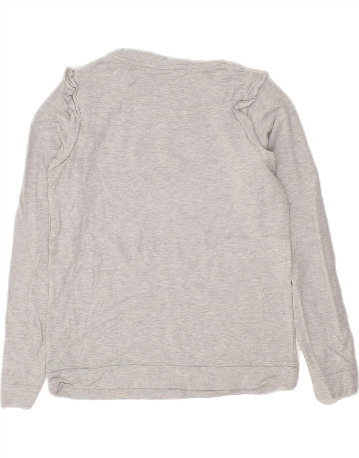 OASIS Womens Sweatshirt Jumper UK 10 Small Grey Vintage Oasis and Second-Hand Oasis from Messina Hembry 