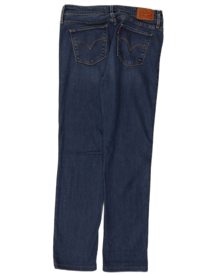 Женские узкие джинсы Levi's W28 L28 синие из лиоцелла