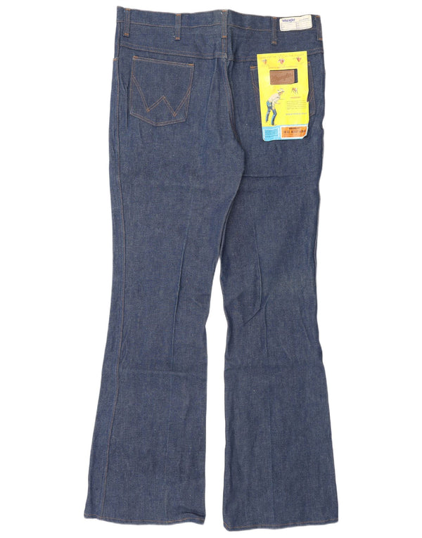 Мужские джинсы Wrangler Bootcut W38 L35 синие, хлопковые в стиле вестерн