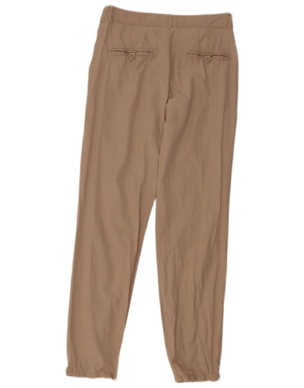 Женские брюки чинос Zara EU 34 2XS W24 L28 Бежевый Tencel