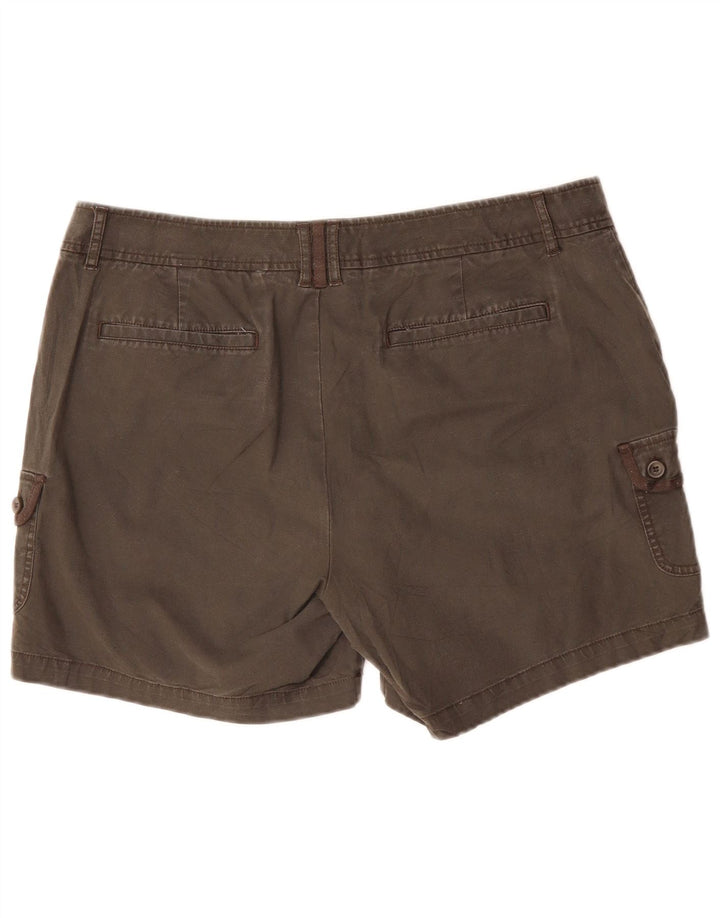 Женские шорты карго DOCKERS США 16 2XL W38 Серый хлопок