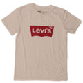 Женская футболка LEVI'S Coupe Standard с рисунком Top UK 10, маленькая белая