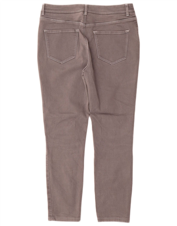 Женские узкие укороченные джинсы Massimo Dutti Medium W30 L25 Серые