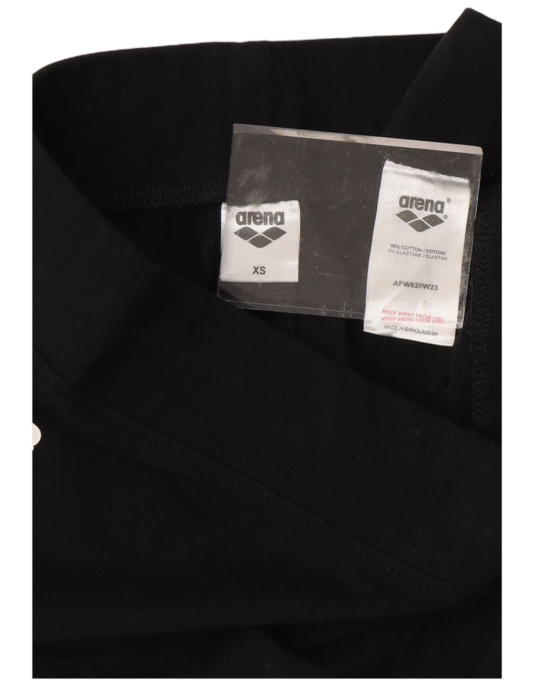 Женские леггинсы с рисунком ARENA UK 6 XS, черный хлопок