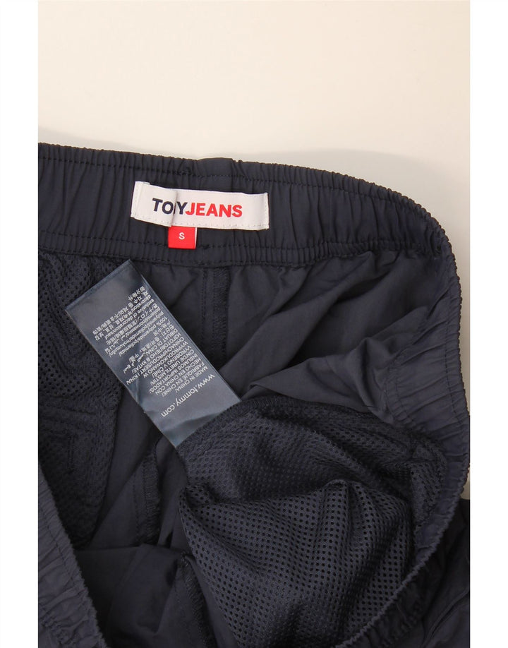 Tommy Hilfiger Мужские шорты для плавания с рисунком, темно-синие, полиамид