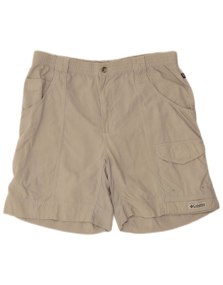 Мужские шорты-карго Columbia Medium W32, бежевый нейлон