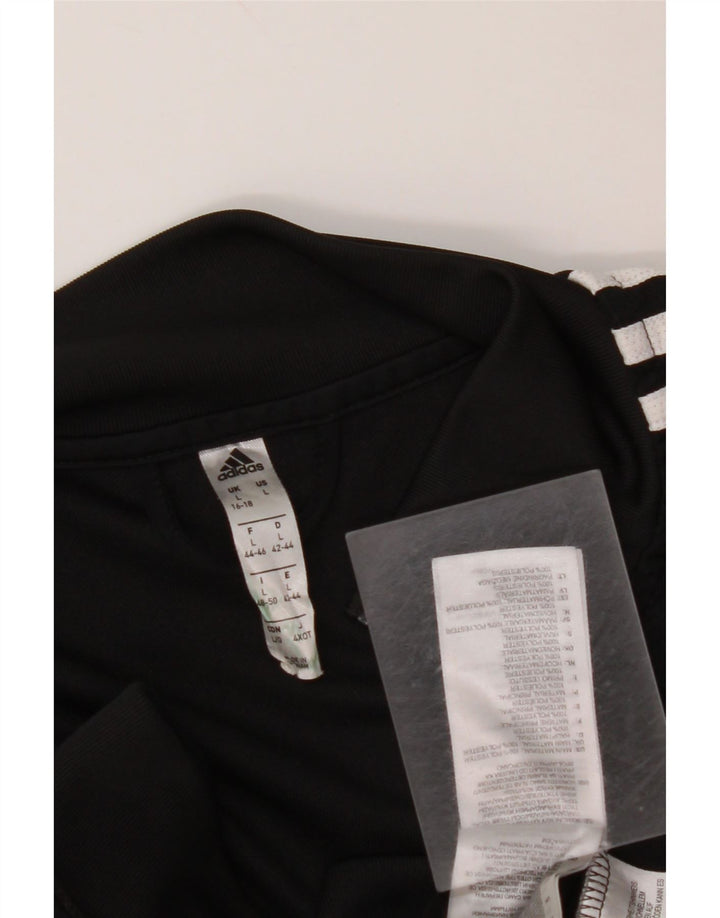 Женская спортивная куртка ADIDAS Climalite UK 16/18, большая черная