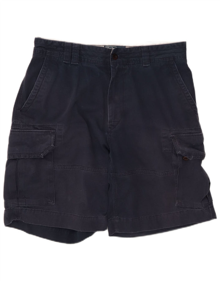 Мужские шорты карго POLO RALPH LAUREN W34, большие, темно-синие, хлопок
