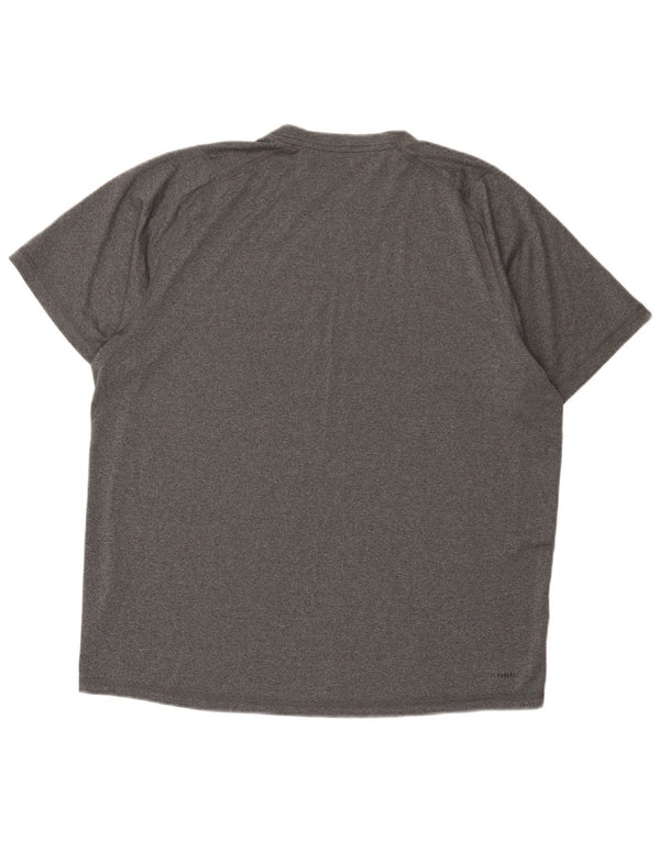 Мужская футболка Adidas Aeroready Top XL Серый полиэстер