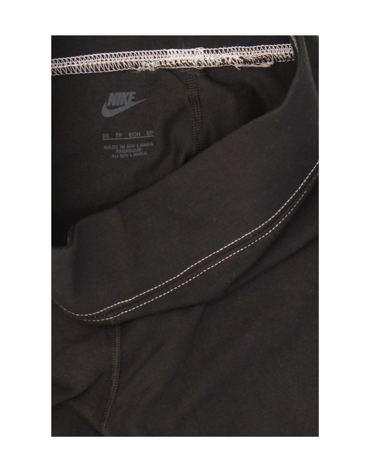 Женские леггинсы с рисунком Nike UK 4 XS, черные