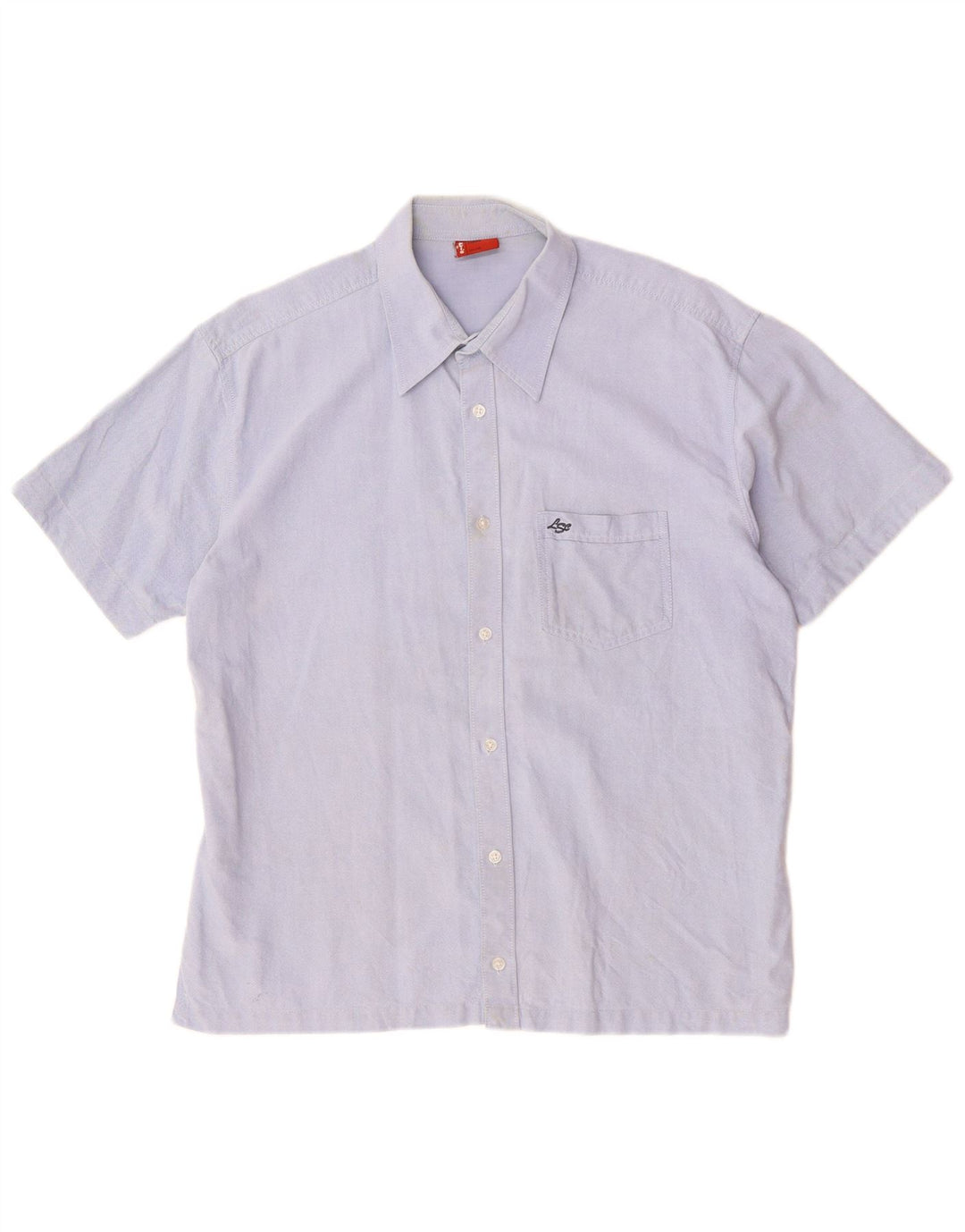 Мужская рубашка с коротким рукавом LEVI'S, большая синяя