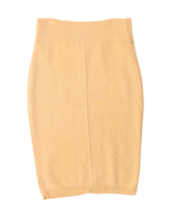 Женская трикотажная юбка-карандаш Maria Di Ripabianca, маленькая W27, бежевый кашемир