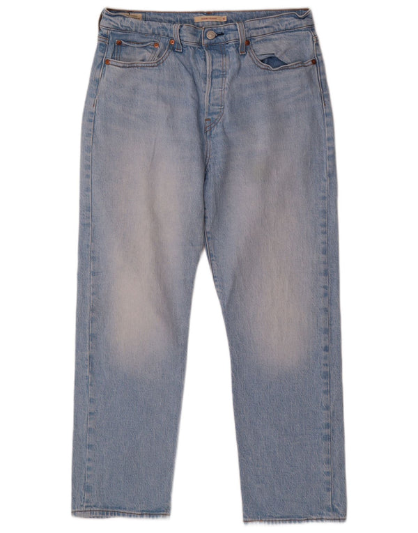 Женские прямые джинсы LEVI'S Wedgie W31 L28 Синие, хлопок