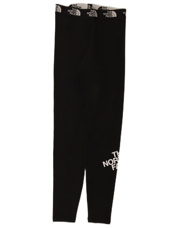 Женские леггинсы с рисунком The North Face UK 4 XS, черный хлопок