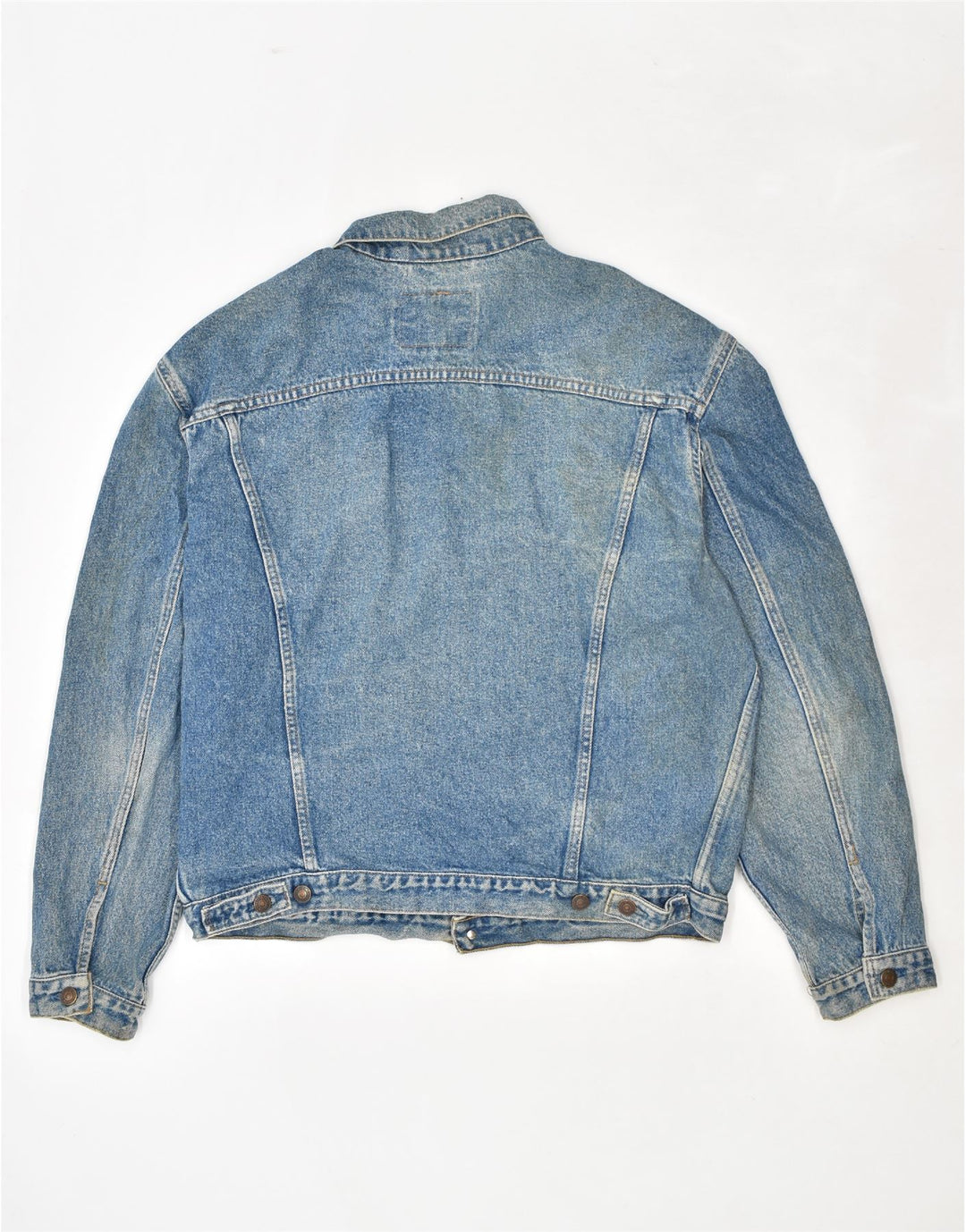 Мужская джинсовая куртка LEVI'S UK 42 XL, синяя, хлопок