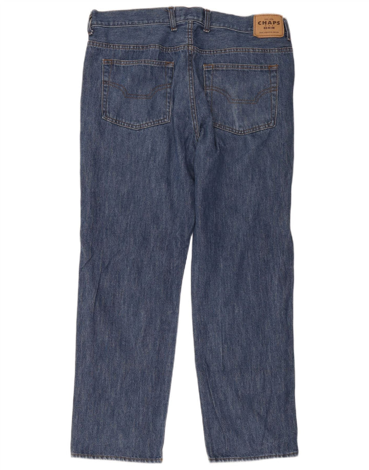 Мужские прямые джинсы Chaps W36 L30, синий хлопок