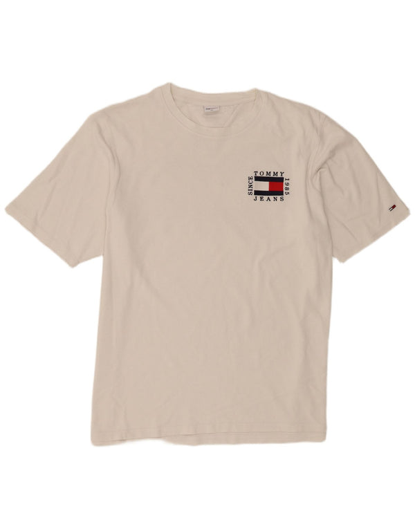 Мужская футболка с рисунком Tommy Hilfiger 3XL, белый хлопок