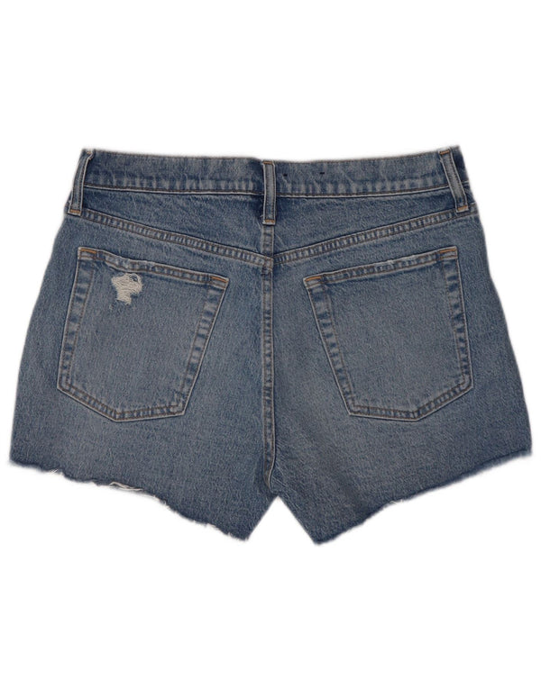 Женские джинсовые шорты Gap W30, средний синий, хлопок