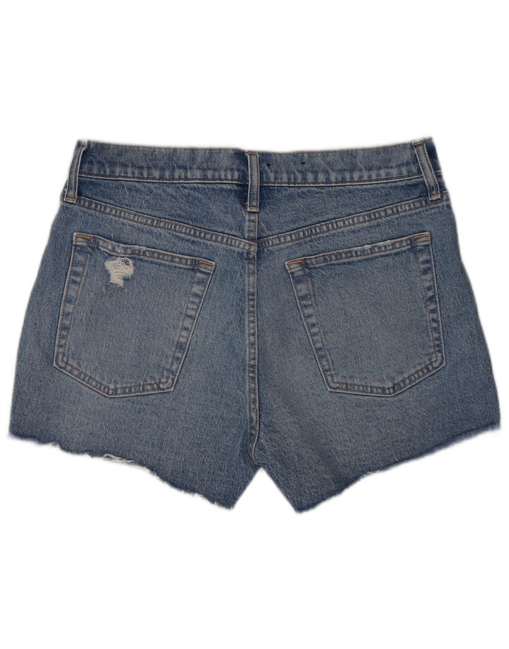 Женские джинсовые шорты Gap W30, средний синий, хлопок