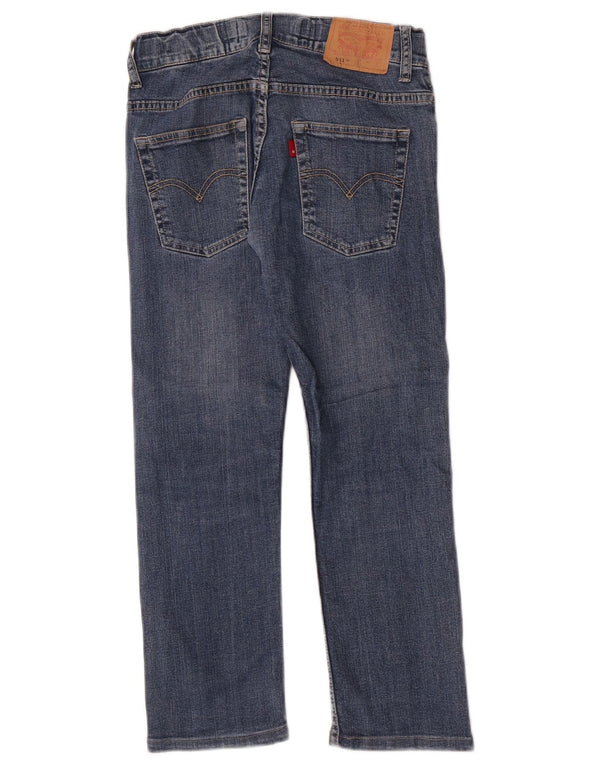 Джинсы Levi's 511 Slim для мальчиков 11–12 лет W24 L22, синий хлопок
