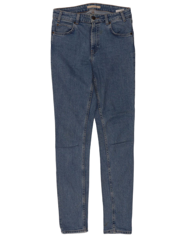 Женские джинсы скинни Levi's с высокой посадкой W28 L32, синий хлопок