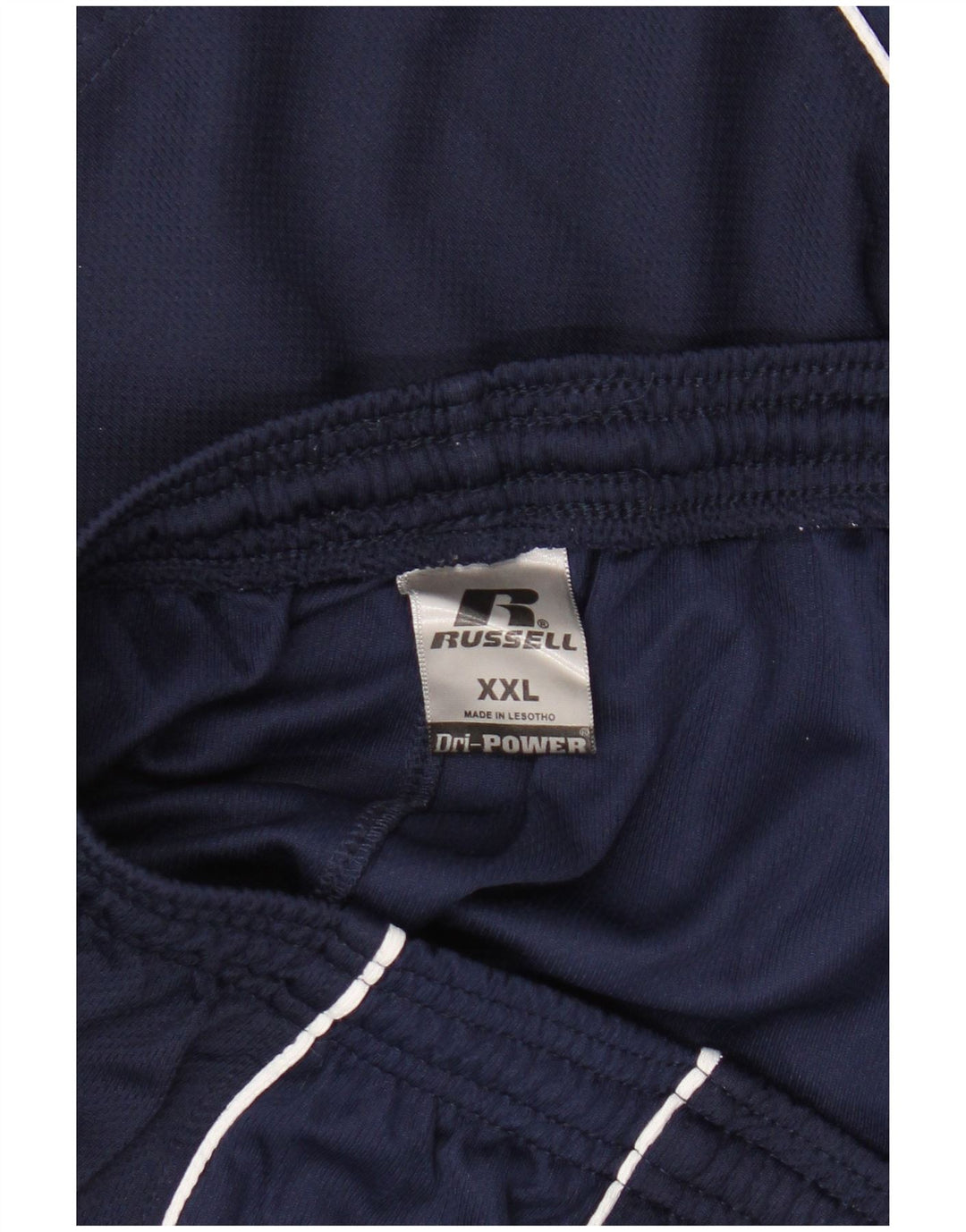 Мужские спортивные шорты Russell Athletic 2XL темно-синие из полиэстера