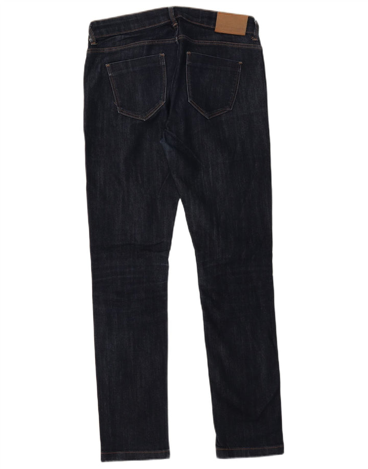 Женские джинсы скинни со средней посадкой ZARA EU 40 Medium W30 L30 Темно-синие