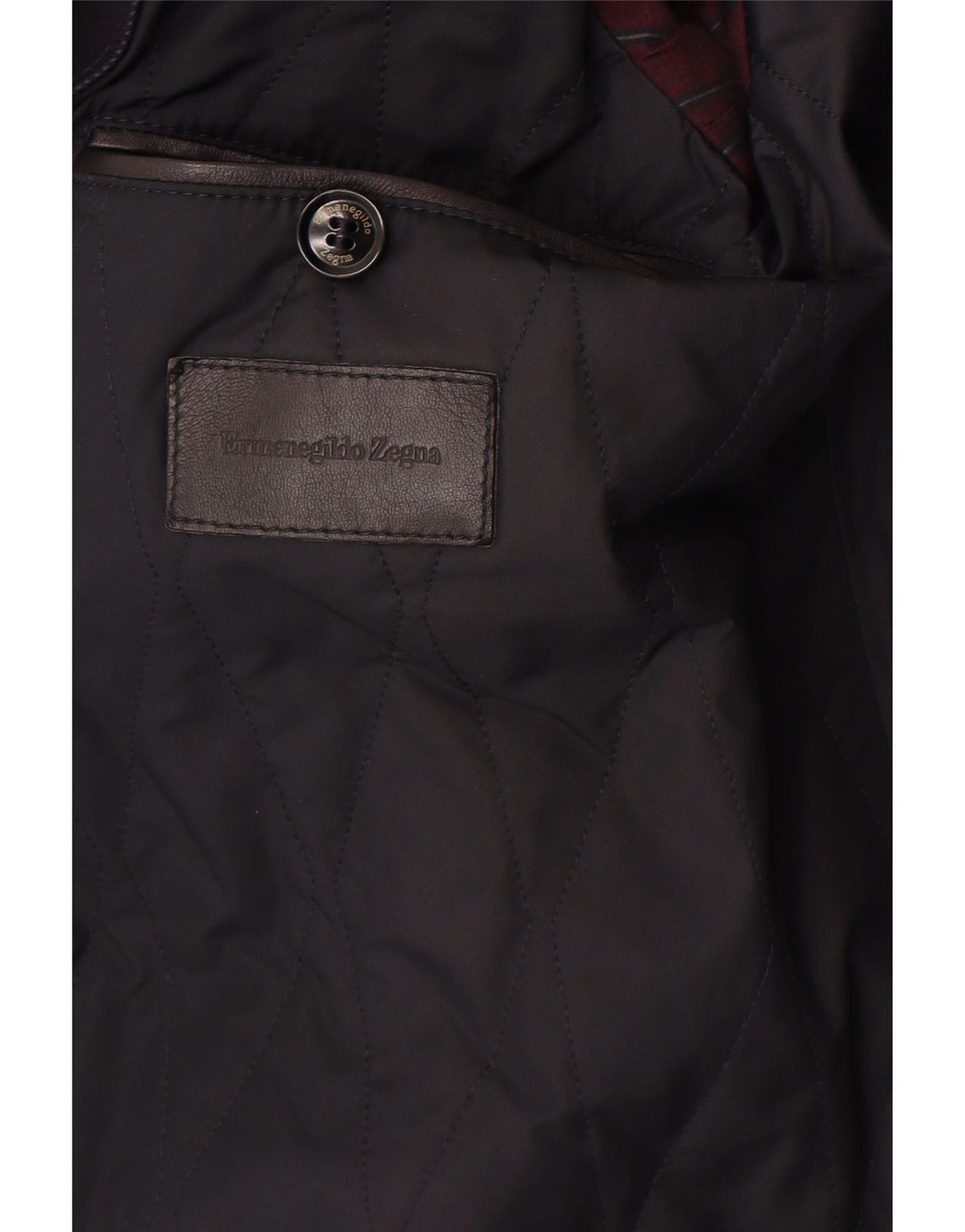 Ermenegildo Zegna Мужской пиджак на 2 пуговицах IT 48 Medium Navy Blue Classi