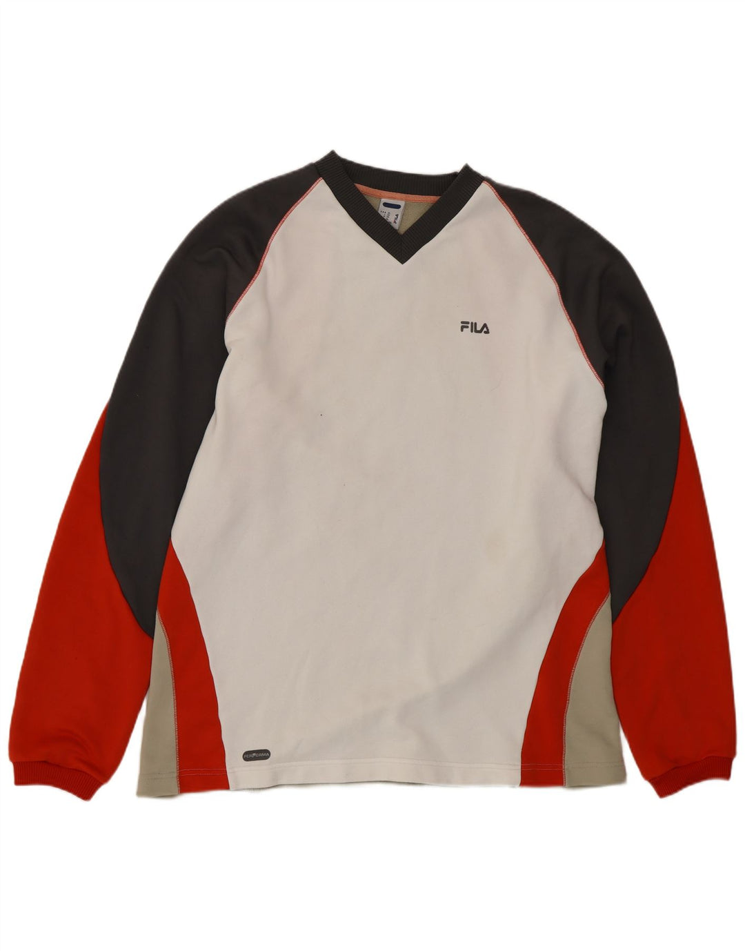 Мужской свитер FILA Jumper XL Разноцветный полиэстер с цветными блоками