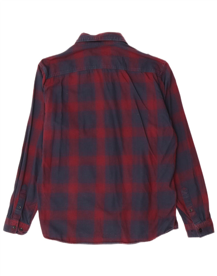 Мужская фланелевая рубашка Jack & Jones, большая темно-синяя клетчатая хлопковая рубашка