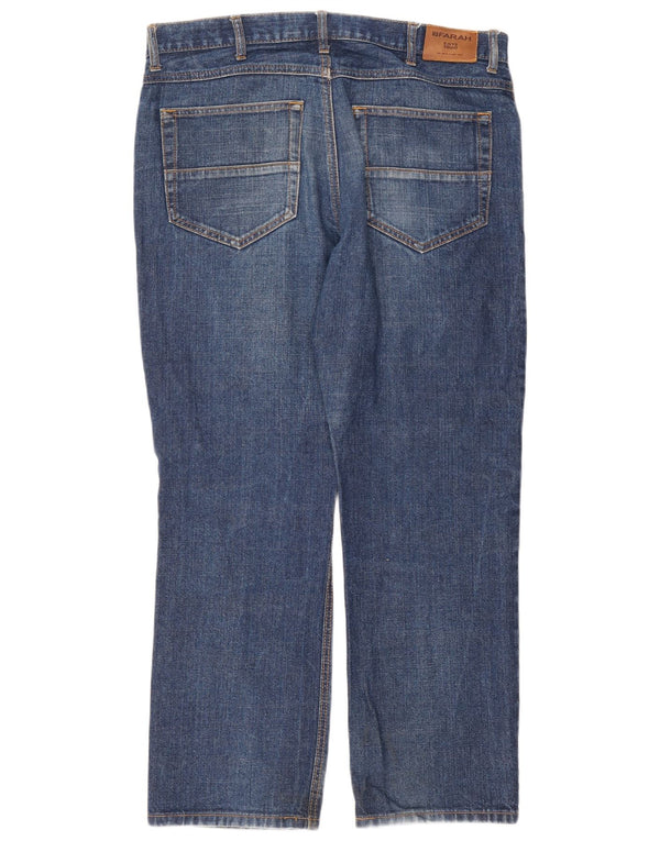 Мужские прямые джинсы Farah W36 L30, синий хлопок