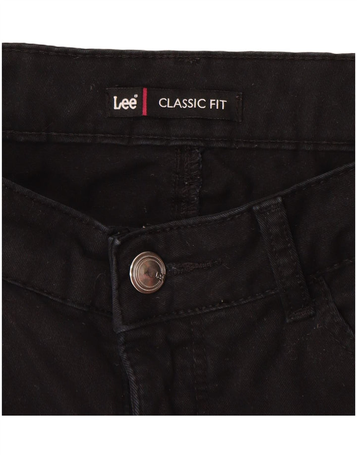 Женские капри классического кроя LEE W32 L22 черные