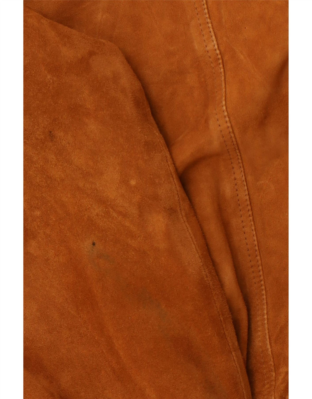 LAVORAZIONE ARTIGIANA Мужской замшевый бомбер IT 48 Средне-коричневый кожаный