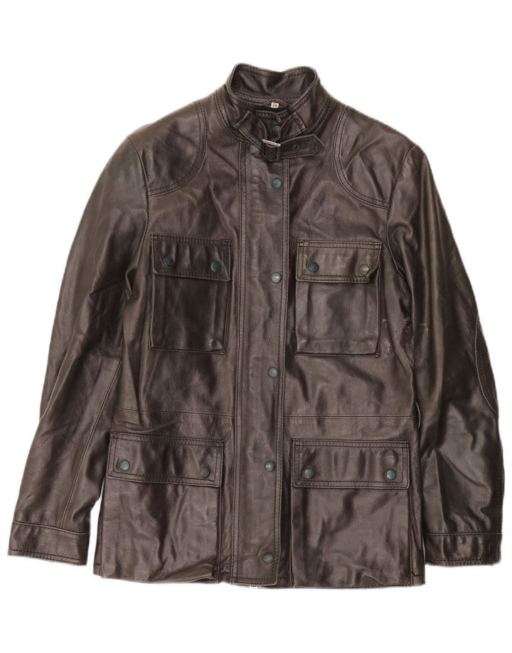 Женская кожаная куртка Suprema IT 42 Medium Black Leather