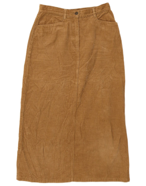 Hess Natur Женская вельветовая юбка с высокой талией EU 38 Medium W28 Бежевая