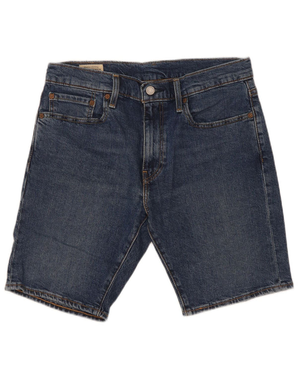 Мужские джинсовые шорты Levi's 412 W31, средний синий хлопок