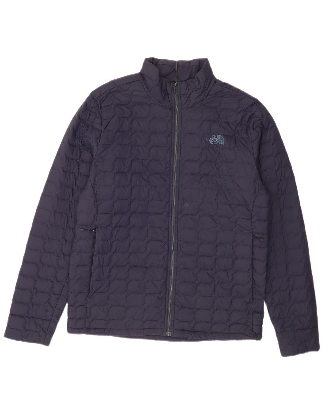 Мужская стеганая куртка The North Face UK 40, большой темно-синий нейлон