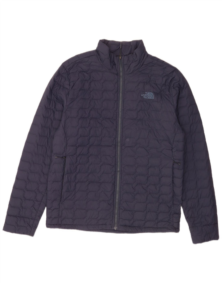 Мужская стеганая куртка The North Face UK 40, большой темно-синий нейлон